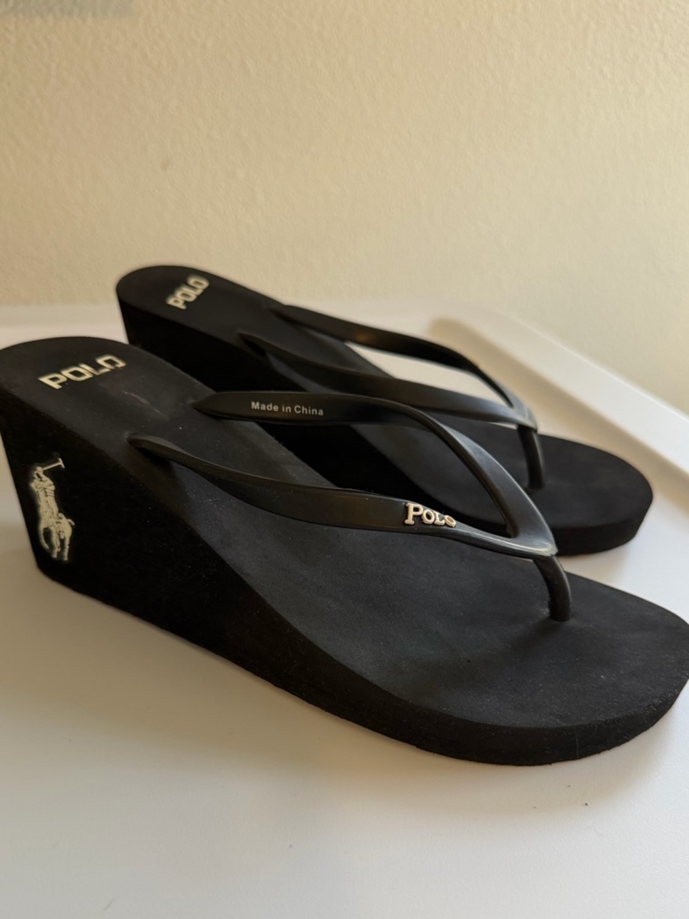 Polo Ralph Lauren Heeled Flip Flop
